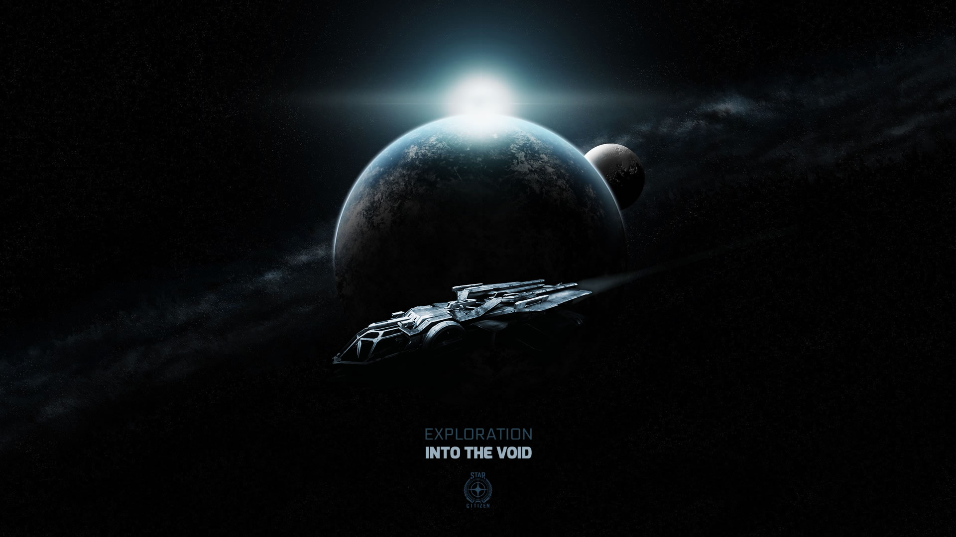 《星际公民》 高清宽屏桌面壁纸，开启宇宙视觉盛宴