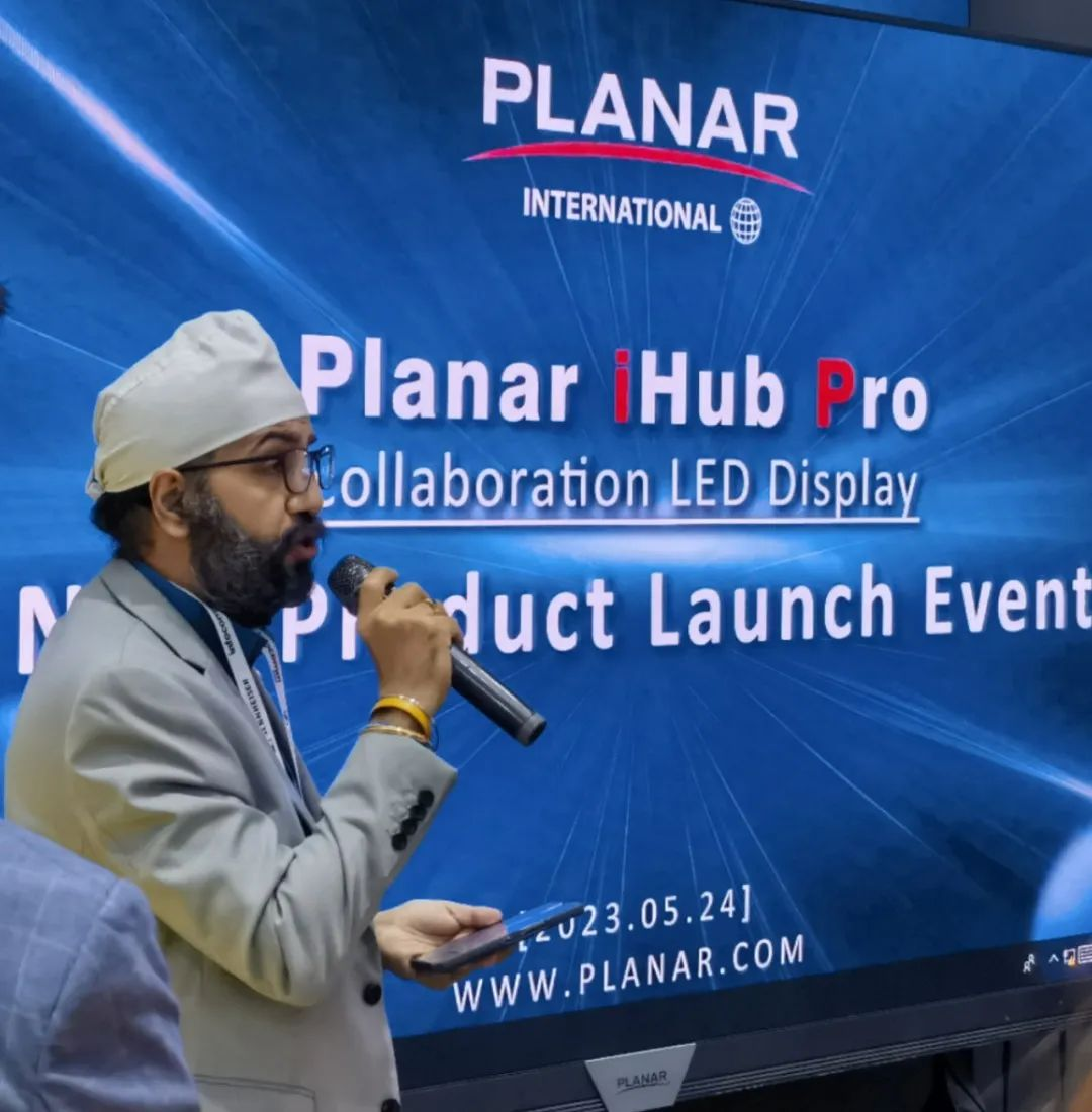 InfoComm Asia | 米兰Planar全球首发第四代Micro LED智能一体机