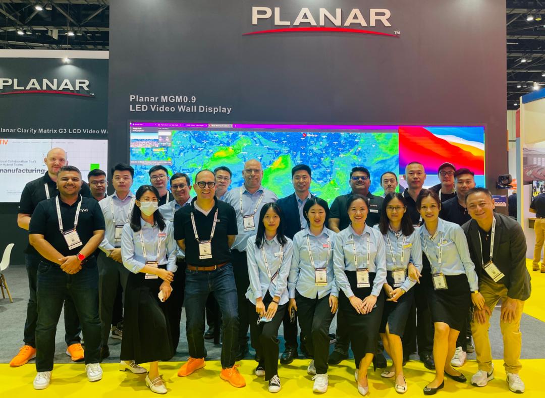 InfoComm Asia | 米兰Planar全球首发第四代Micro LED智能一体机