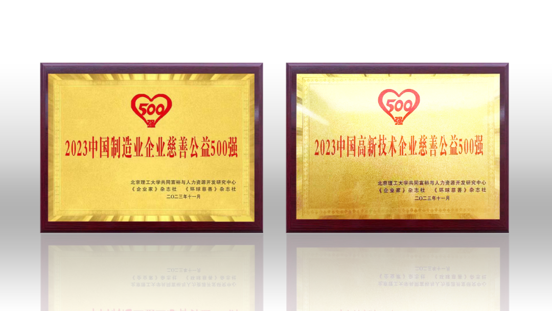 2023中国企业慈善公益500强发布 米兰荣登两项榜单